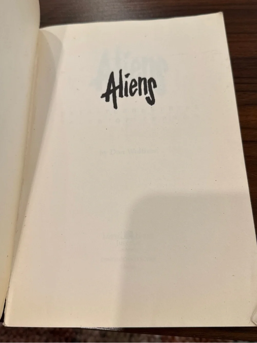 ALIENS Terrifying Extraterrestrial Tales Paperback Don Wulffson Vintage Book